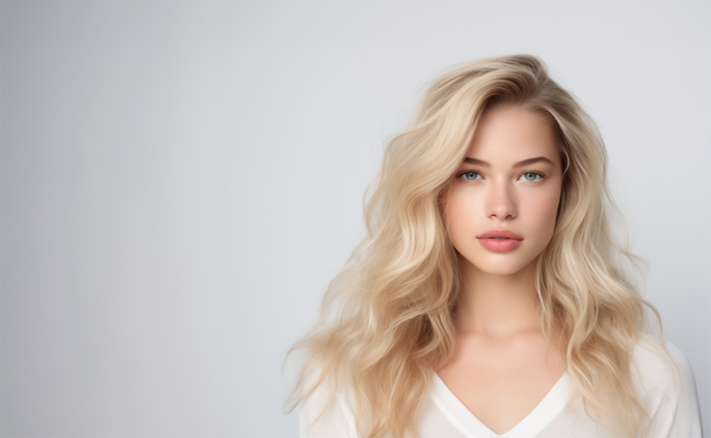 Soft bridal waves and styling